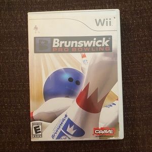 Wii Brunswick pro bowling game